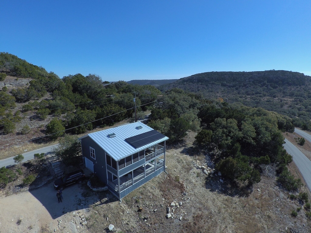 Aerial view of Dala Hus