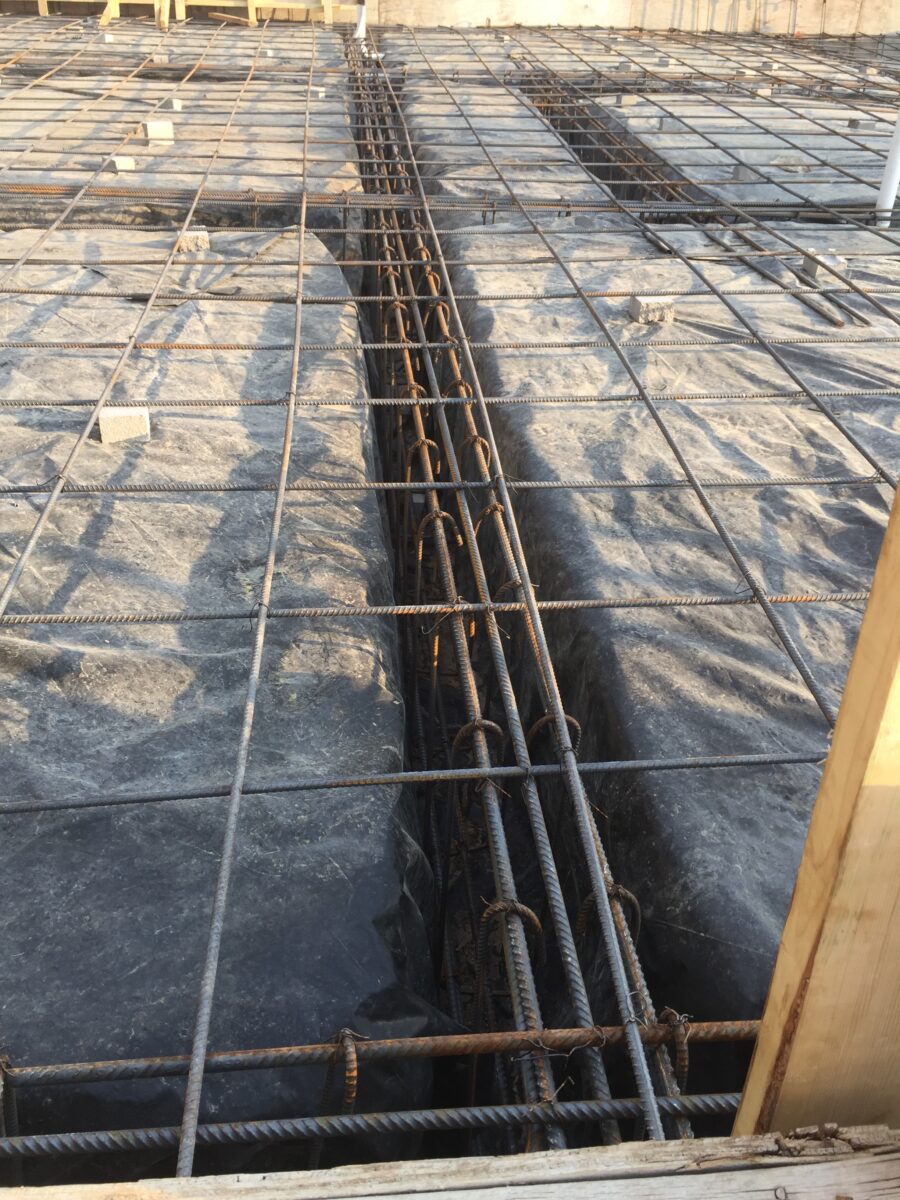 rebar placement